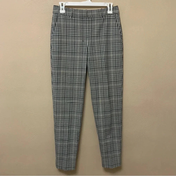M.M. LaFleur Mejia Trouser Pant in Plaid Sharkskin Size 0 - Picture 4 of 16